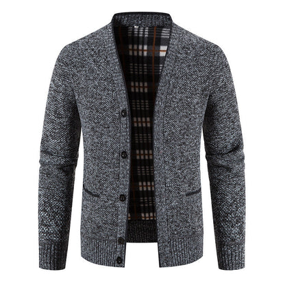 Jamie | Men's Classic V-Neck Knit Cardigan for Winter