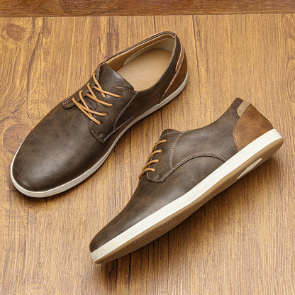 Premium Leather Trainers