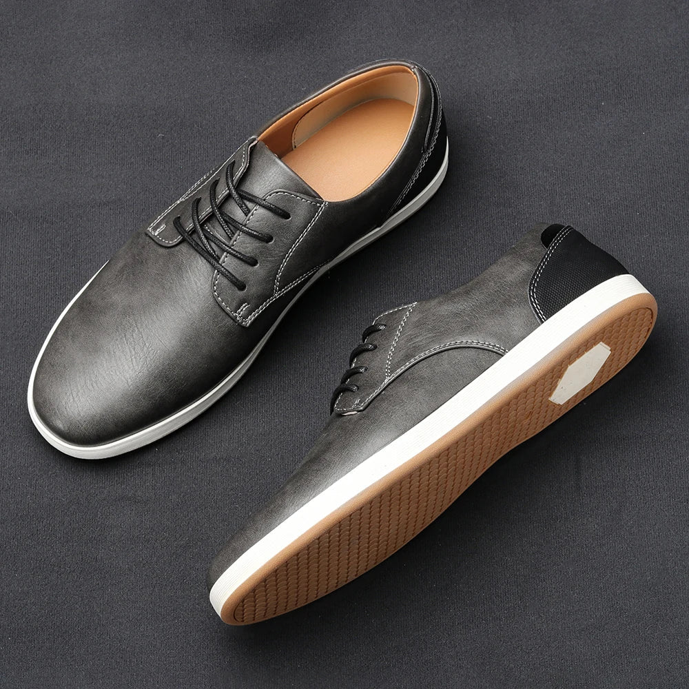 Premium Leather Trainers