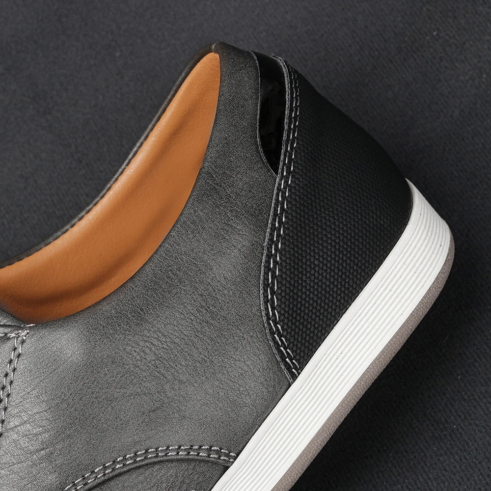 Premium Leather Trainers