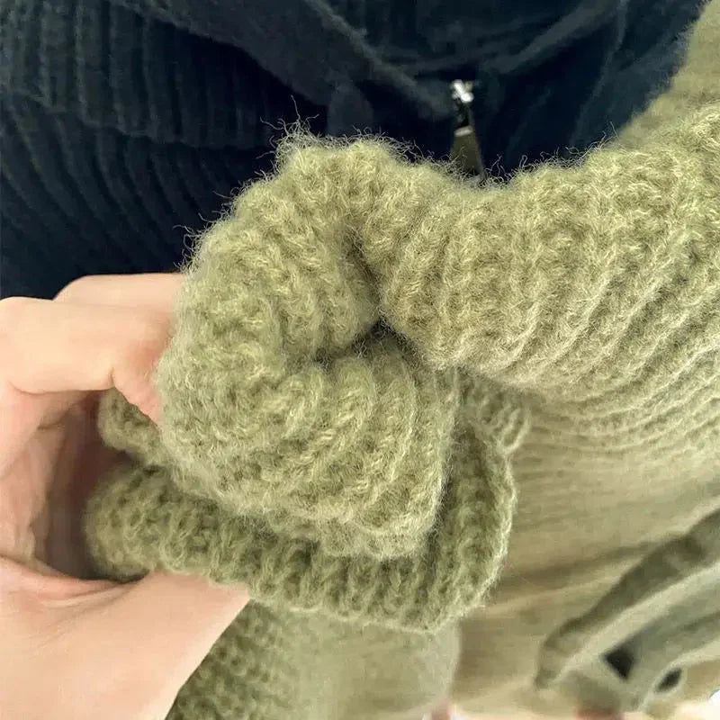 Sofia | Women's Cosy Zip-Up Knit Cardigan for Winter
