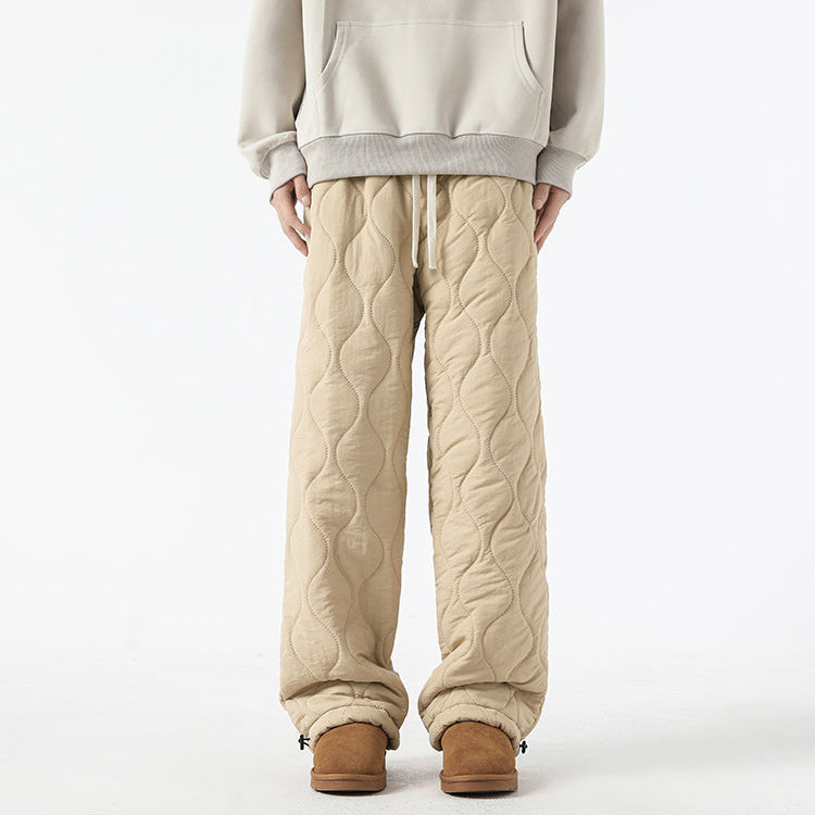 Cloud-Soft Quilted Comfort Pants
