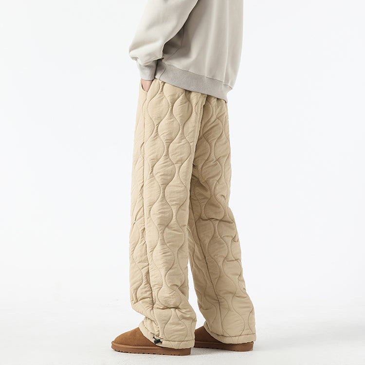 Cloud-Soft Quilted Comfort Pants