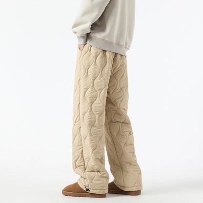 Cloud-Soft Quilted Comfort Pants