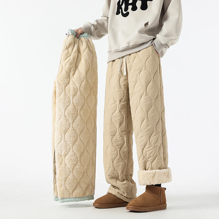 Cloud-Soft Quilted Comfort Pants