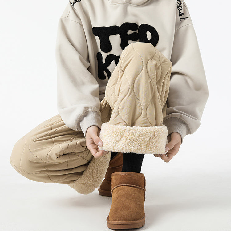 Cloud-Soft Quilted Comfort Pants