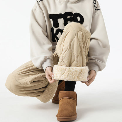 Cloud-Soft Quilted Comfort Pants