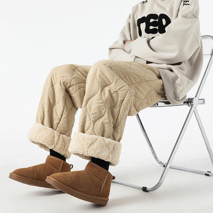 Cloud-Soft Quilted Comfort Pants