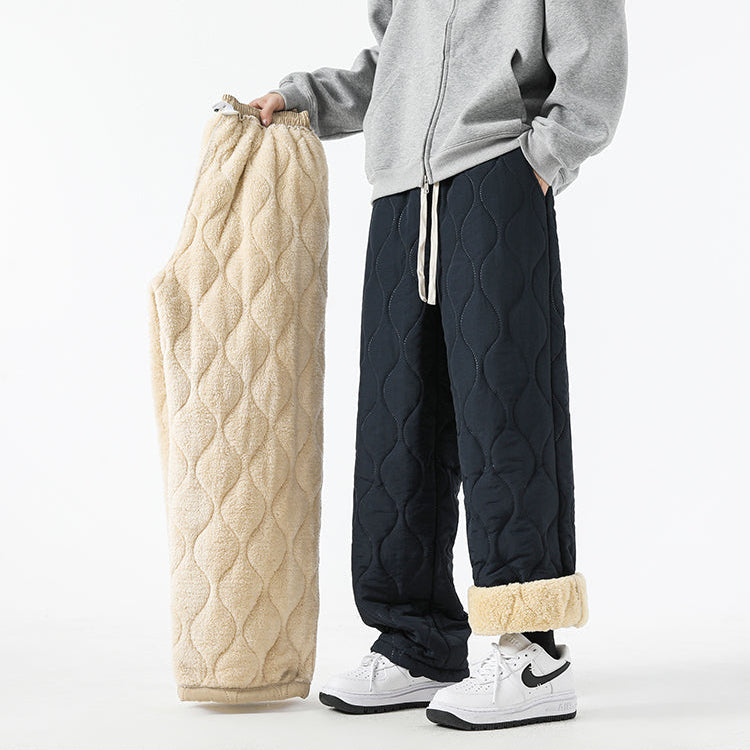 Cloud-Soft Quilted Comfort Pants