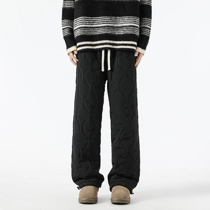 Cloud-Soft Quilted Comfort Pants