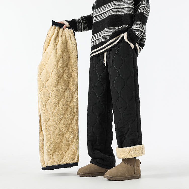 Cloud-Soft Quilted Comfort Pants