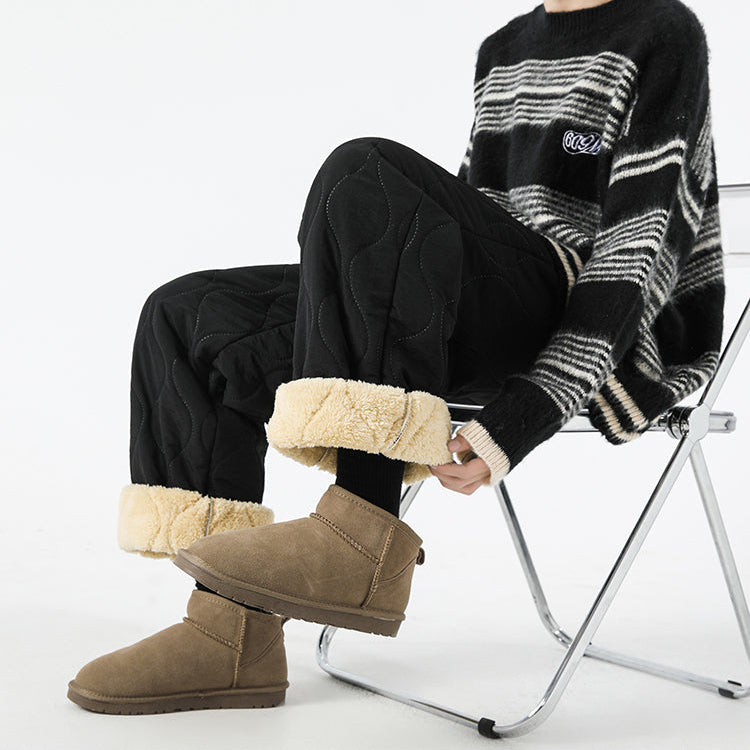 Cloud-Soft Quilted Comfort Pants