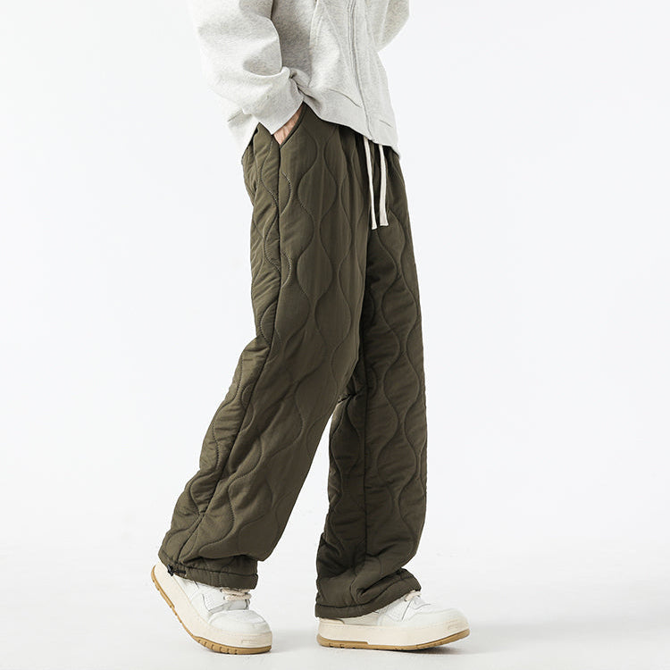 Cloud-Soft Quilted Comfort Pants