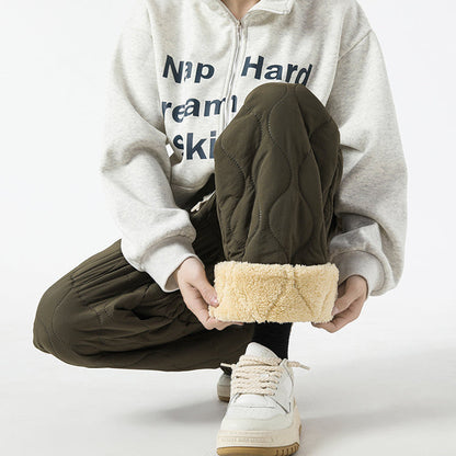 Cloud-Soft Quilted Comfort Pants