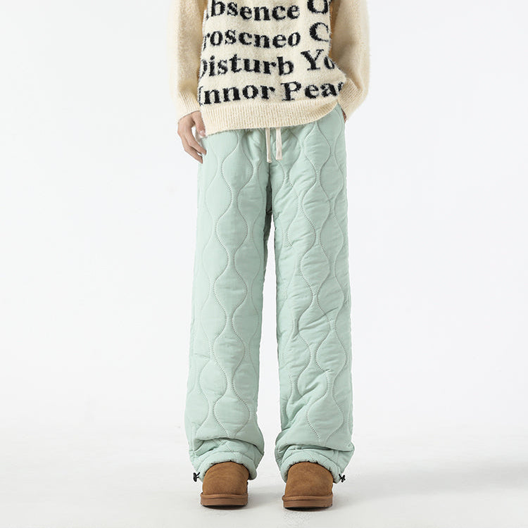 Cloud-Soft Quilted Comfort Pants