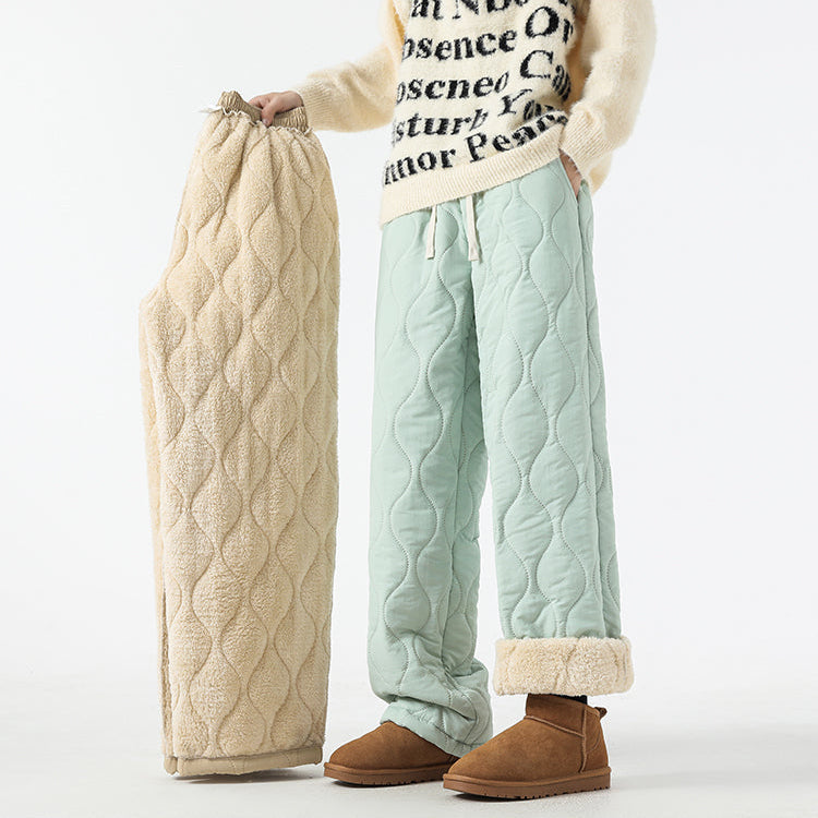 Cloud-Soft Quilted Comfort Pants