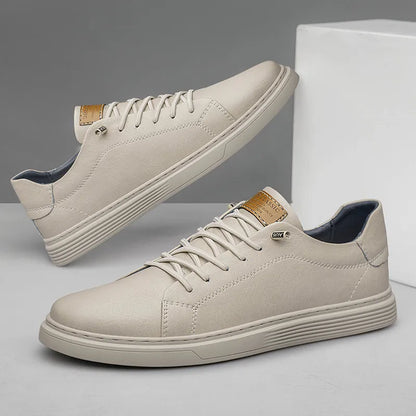 Classic Leather Oxford Trainers