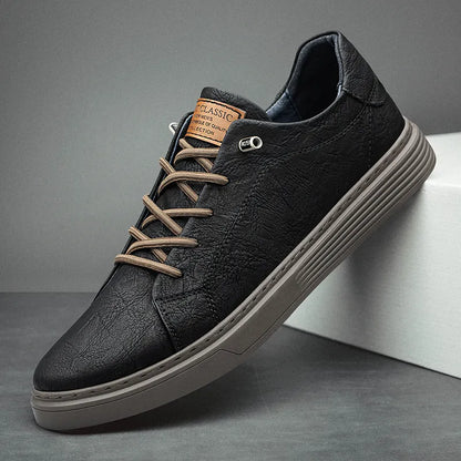 Classic Leather Oxford Trainers