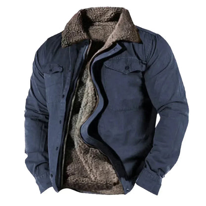 Arthur | Men's Sherpa-Lined Shirt Jacket