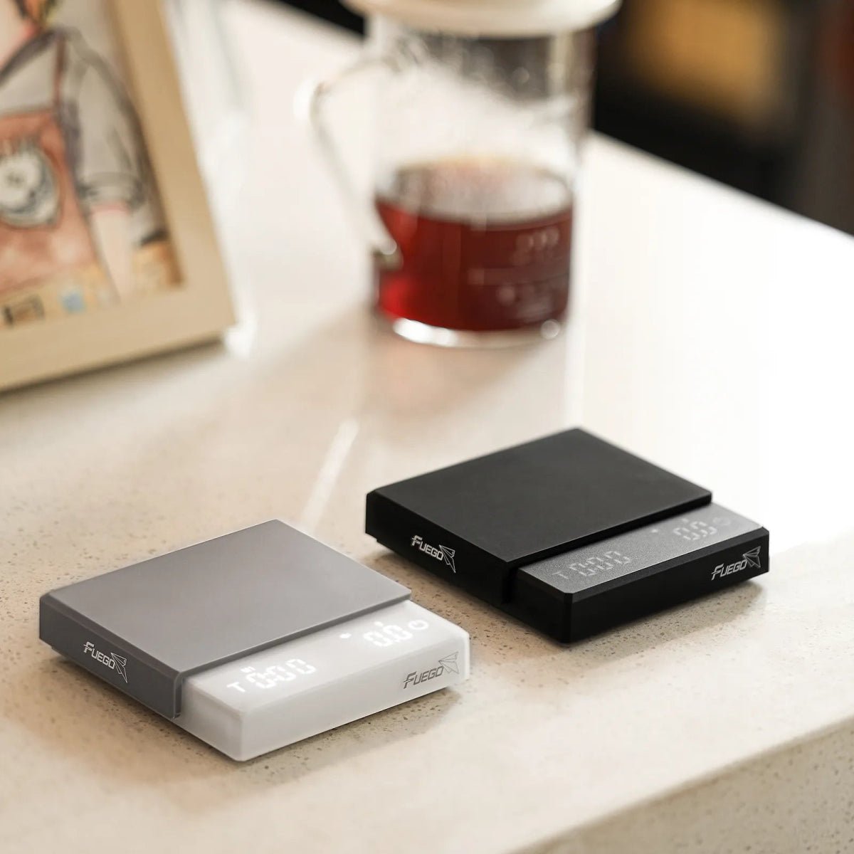 Precision Coffee Scale | Digital Pocket Scale with Integrated Timer | Accurate Measurements for Perfect Brewing