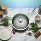 Professional Titanium Frying Pan | 5-Layer Construction for Superior Heat Distribution