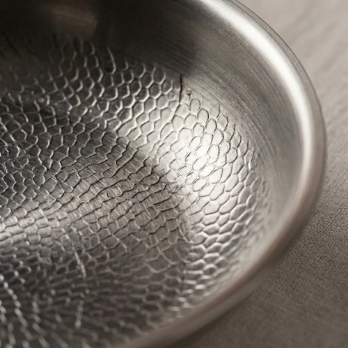 Professional Titanium Frying Pan | 5-Layer Construction for Superior Heat Distribution