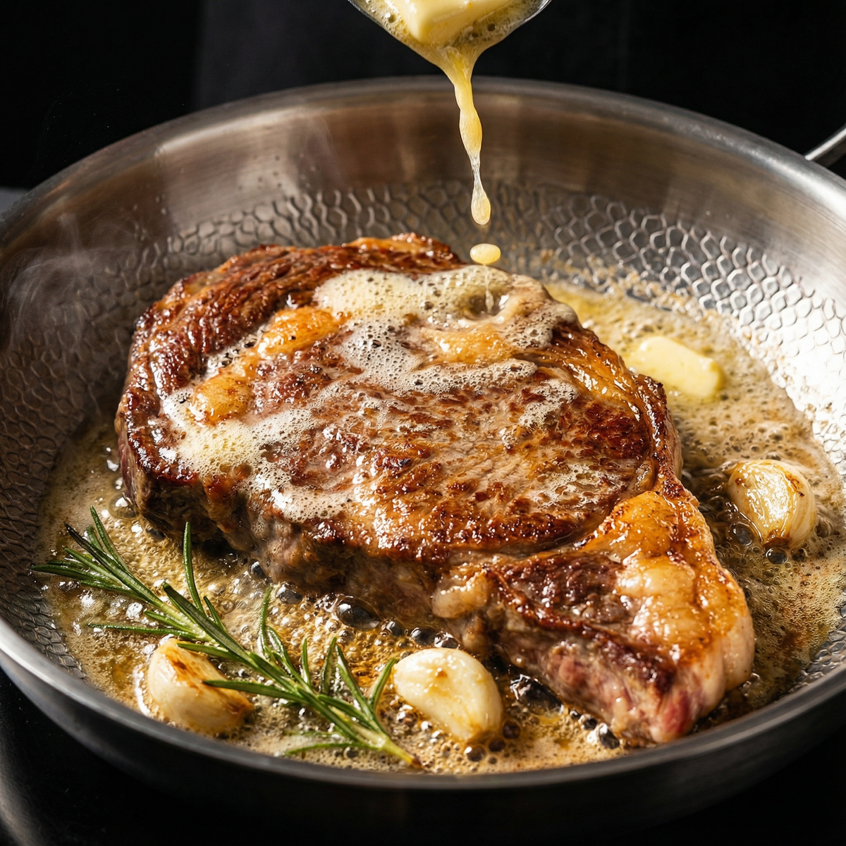 Professional Titanium Frying Pan | 5-Layer Construction for Superior Heat Distribution
