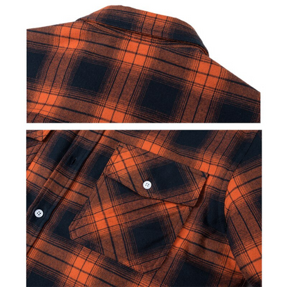 Derrick | Men's Cosy Sherpa-Lined Plaid Shirt Jacket