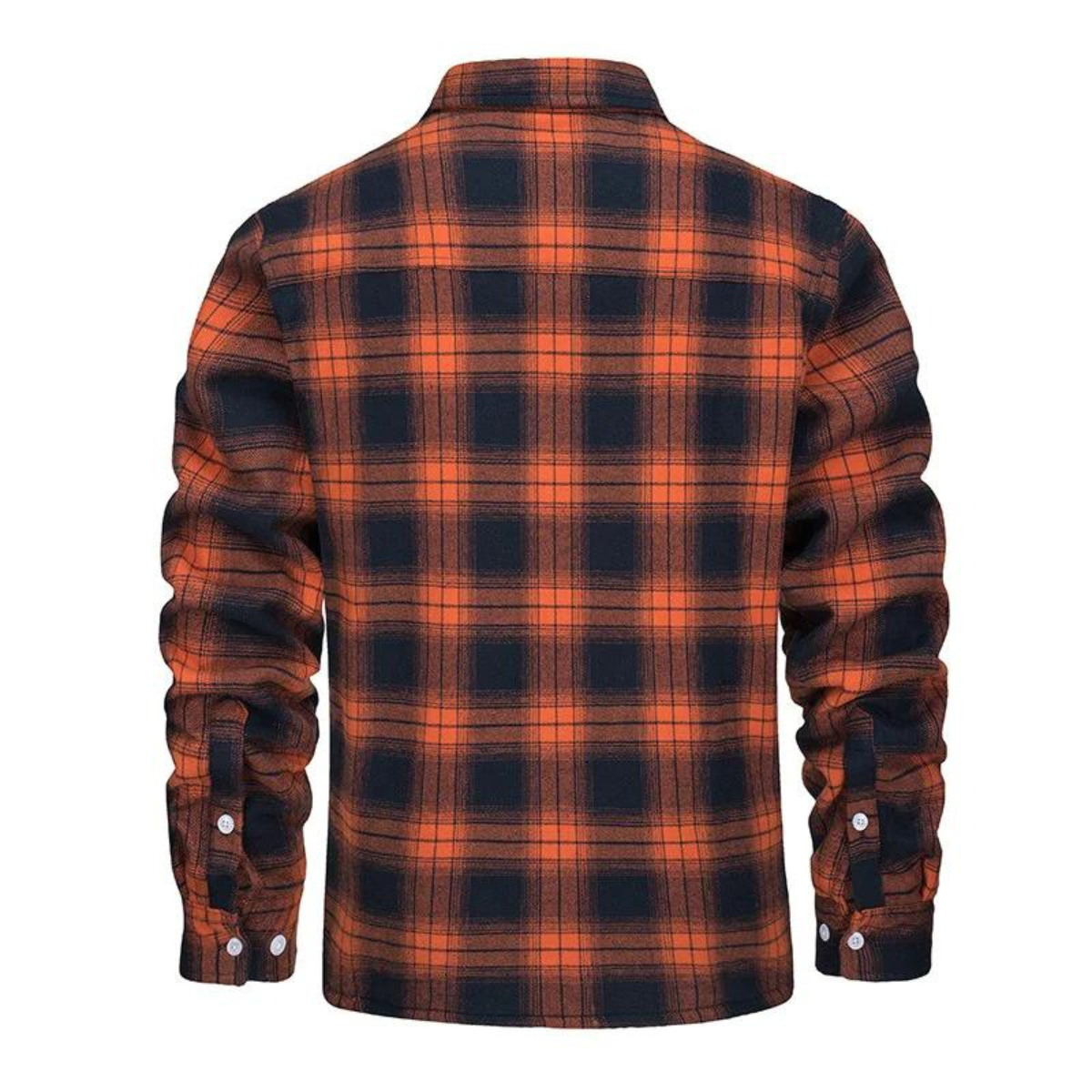 Derrick | Men's Cosy Sherpa-Lined Plaid Shirt Jacket