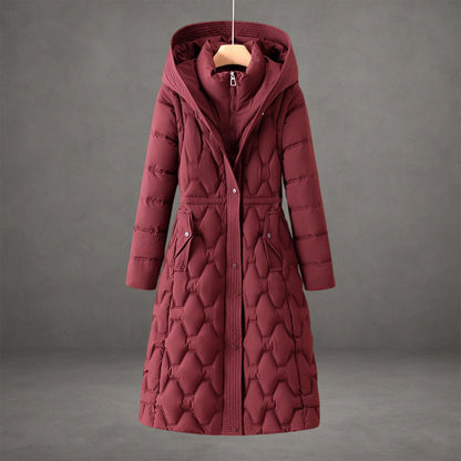 Helewise | Women's Longline Hooded Coat for Winter