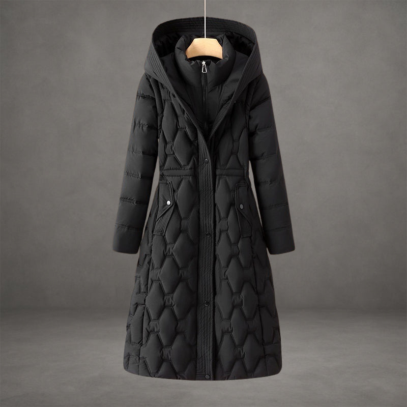 Helewise | Women's Longline Hooded Coat for Winter