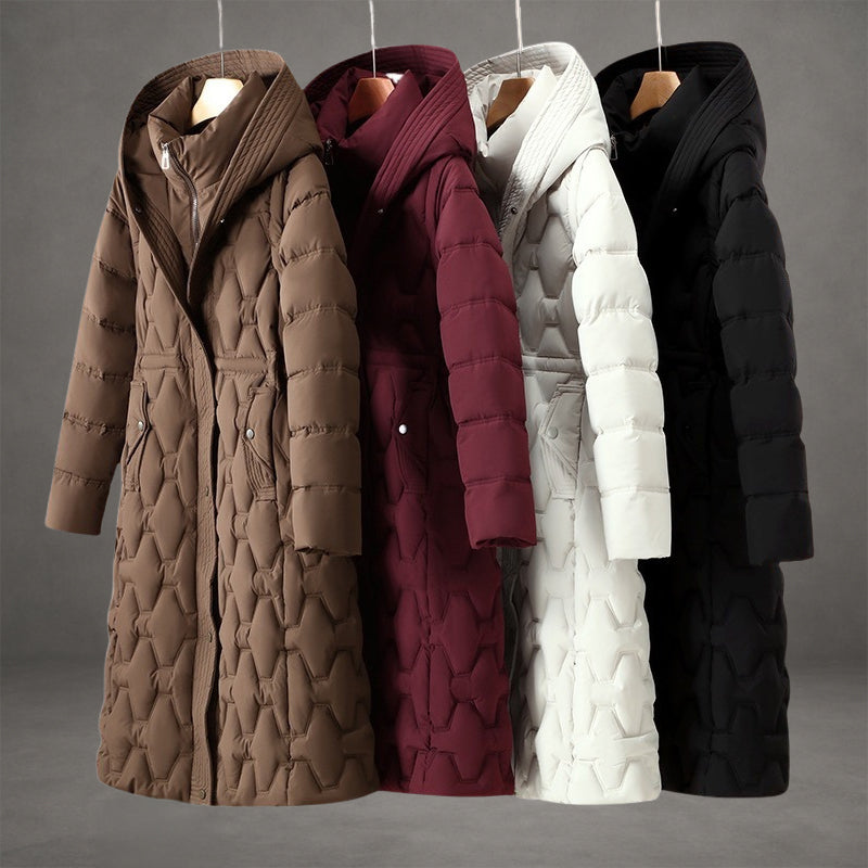 Helewise | Women's Longline Hooded Coat for Winter