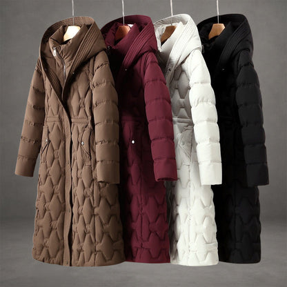Helewise | Women's Longline Hooded Coat for Winter