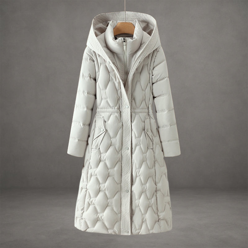 Helewise | Women's Longline Hooded Coat for Winter