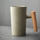 Rustic Charm | Ceramic Mug with Textured Finish | Vintage-Inspired Drinkware for Cozy Moments