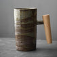 Rustic Charm | Ceramic Mug with Textured Finish | Vintage-Inspired Drinkware for Cozy Moments