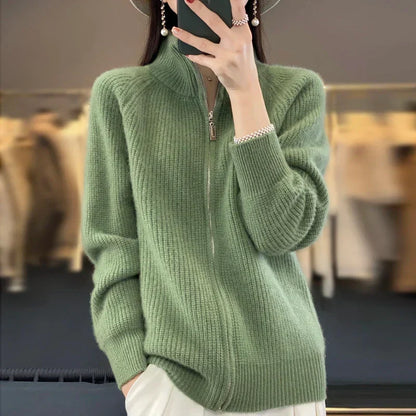 Teresa | Women's Stylish Zip-Up Jumper Jacket for Winter