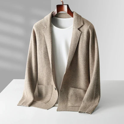 Pemberton | Luxurious Ribbed Cashmere Cardigan for Winter