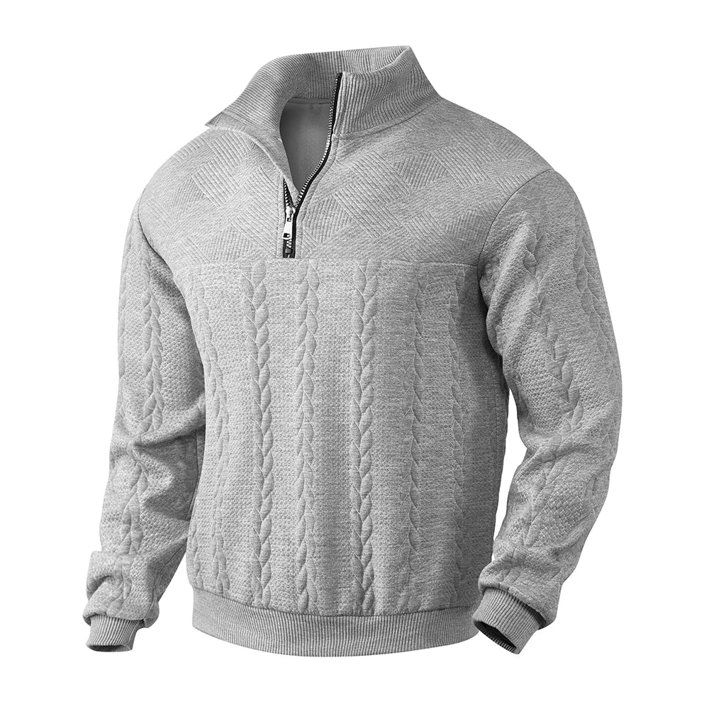 Henry | Premium Quarter-Zip Sweatshirt