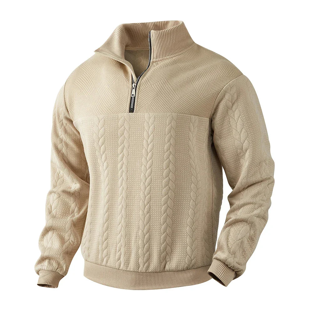 Henry | Premium Quarter-Zip Sweatshirt