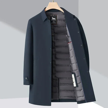 Lewis | Men's Insulated Trench Coat