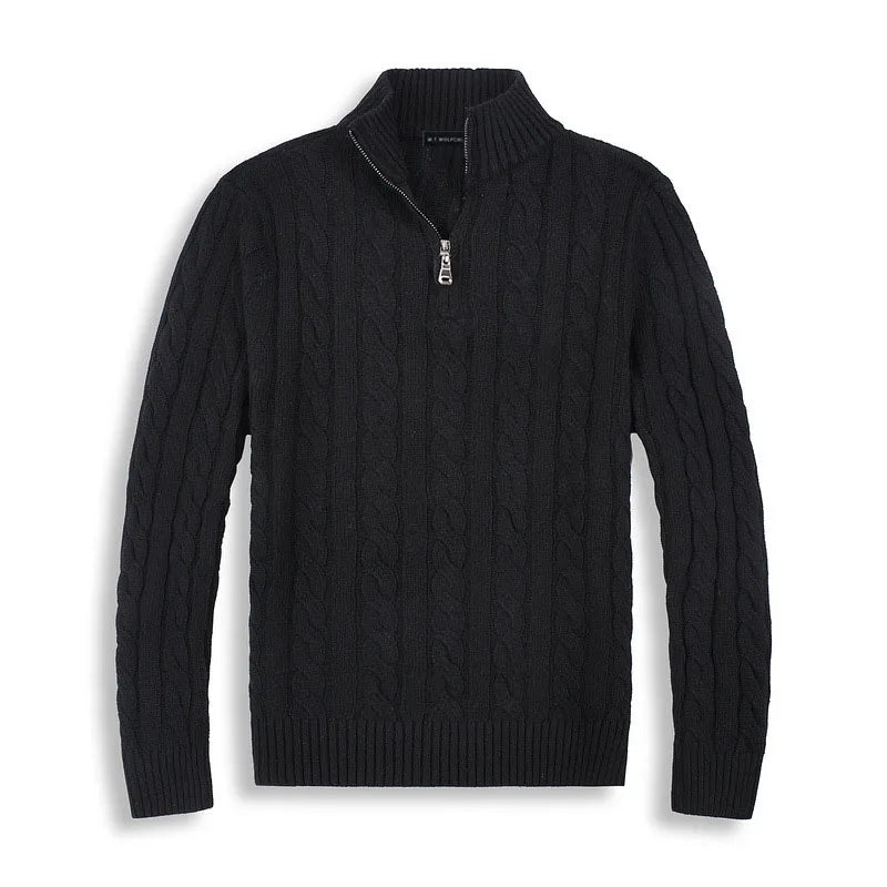 Archie | Men's Cable-Knit Quarter-Zip Jumper for Winter