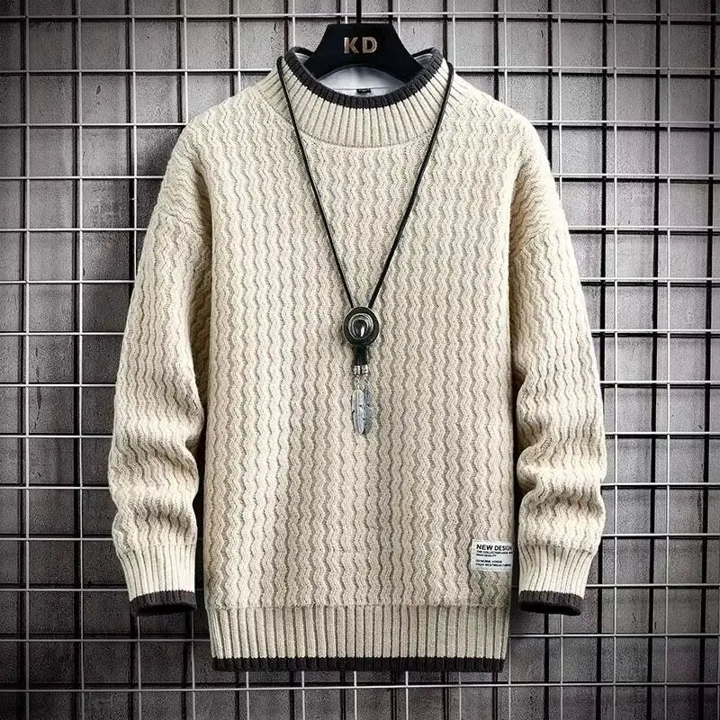 Zachary | Men's Classic Knit Jumper for Winter