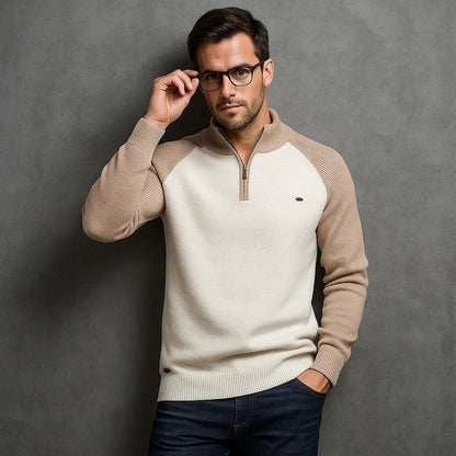 Jacob | Men's Quarter-Zip Pullover Sweatshirt