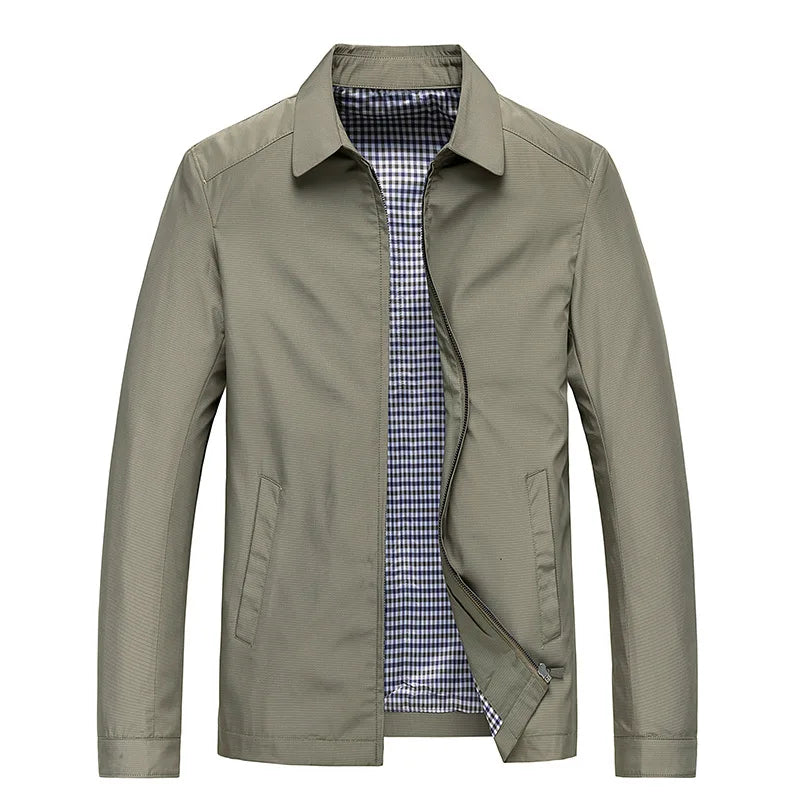 Drake | Men's Stylish Zip-Up Casual Jacket