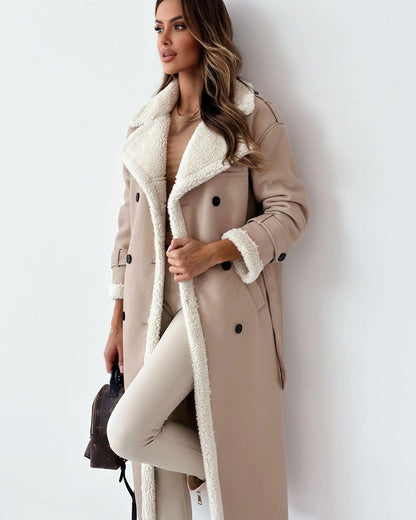 Monroe | Luxurious Plush Teddy Coat for Winter