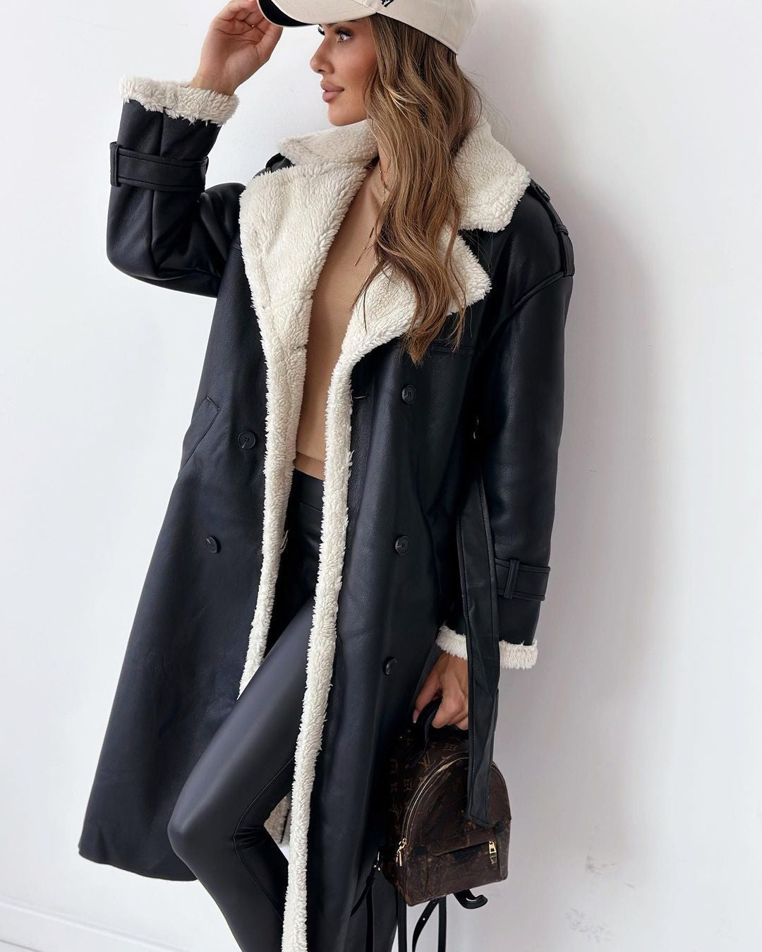 Monroe | Luxurious Plush Teddy Coat for Winter