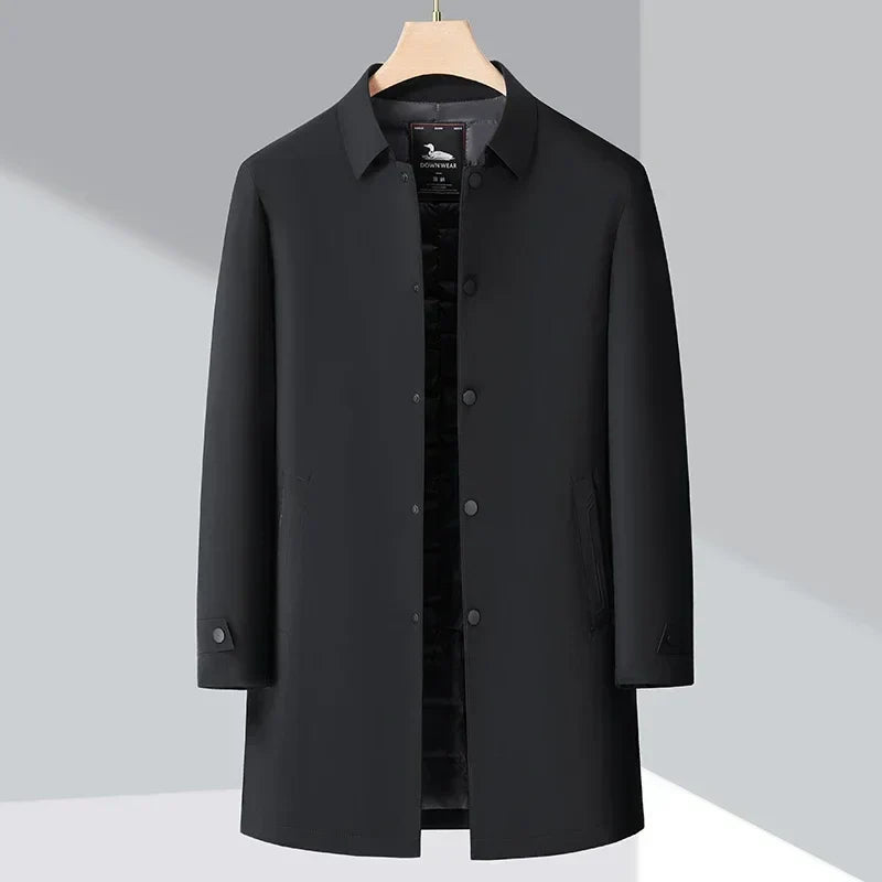 Lewis | Men's Insulated Trench Coat