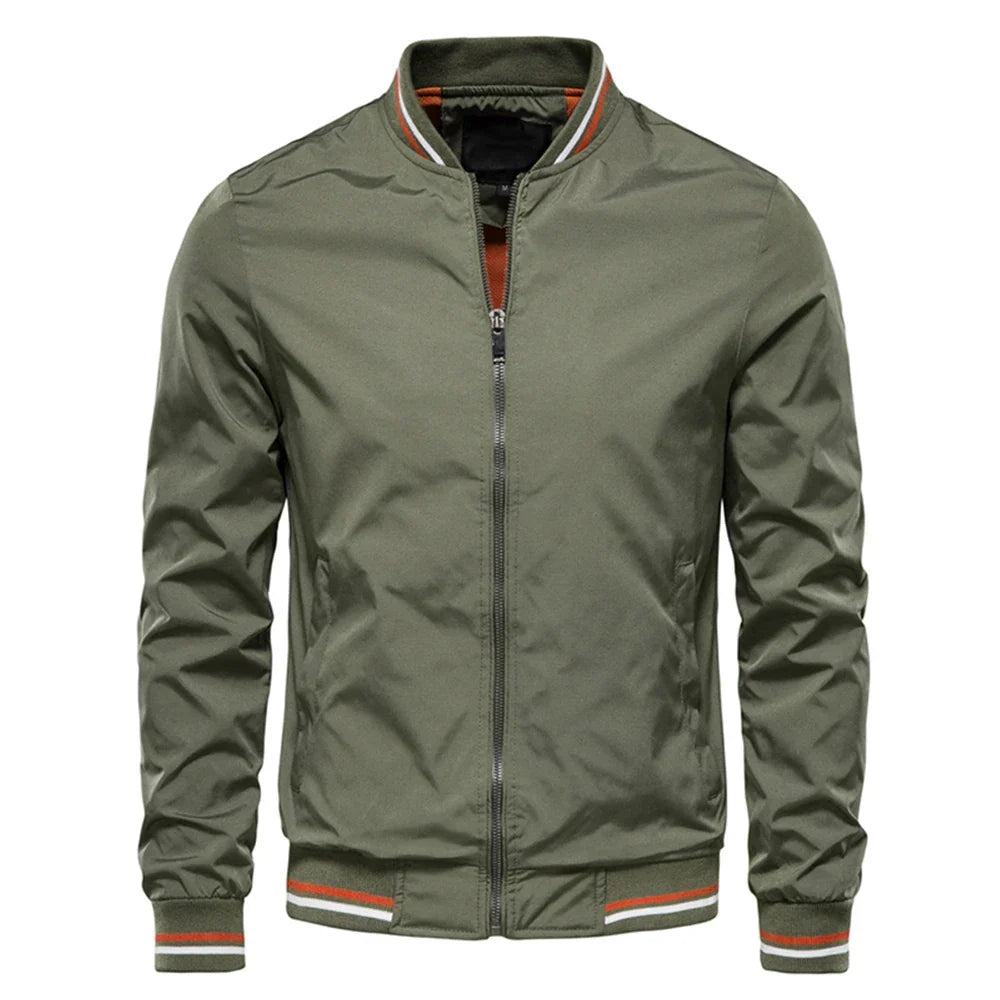 Jamie | Men's Contrast Bomber Jacket