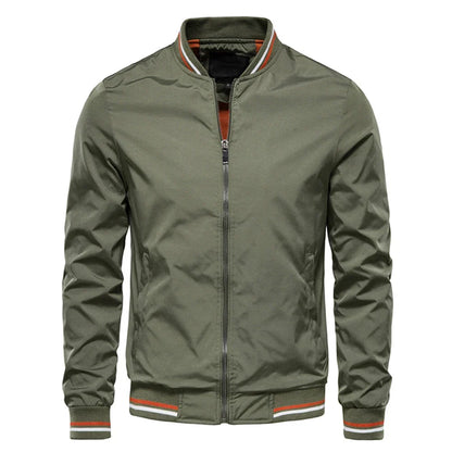 Jamie | Men's Contrast Bomber Jacket
